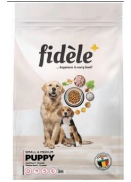 Fidele Plus Small And Medium Puppy 12 Kg Dog Food